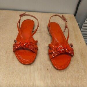 Kate Spade Magnolia Orange Sandal Size 6B